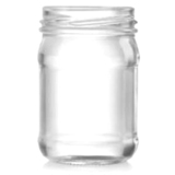 120 ml Mushroom Glass Jars